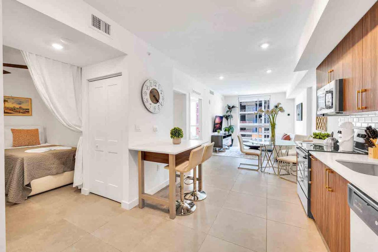 Apartmán Modern Unit In Downtown Miami With Free Parking Exteriér fotografie