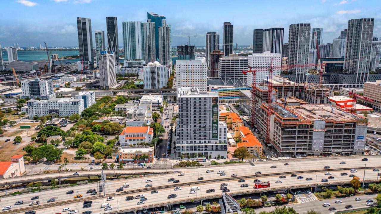 Apartmán Modern Unit In Downtown Miami With Free Parking Exteriér fotografie