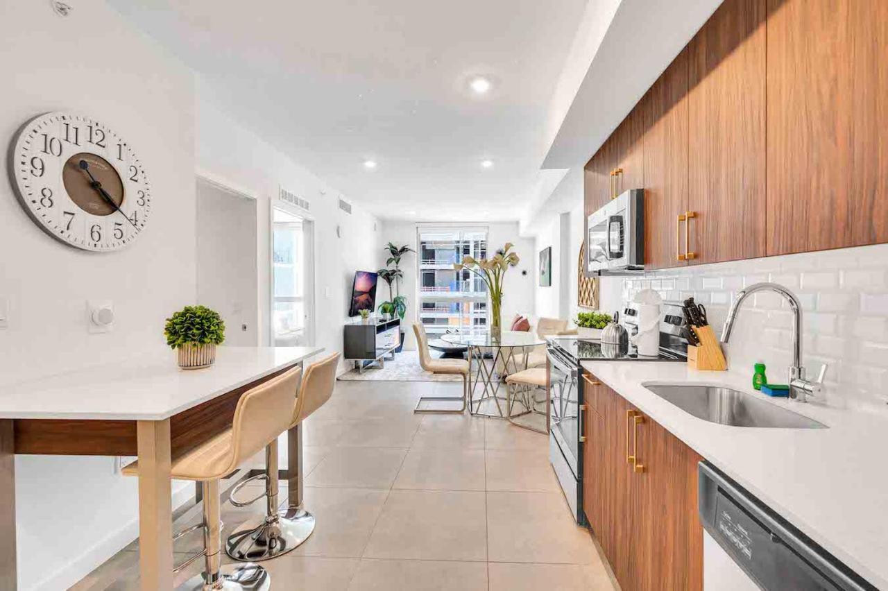 Apartmán Modern Unit In Downtown Miami With Free Parking Exteriér fotografie